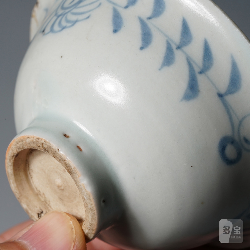 元 青花折枝花卉纹小杯 - 图22